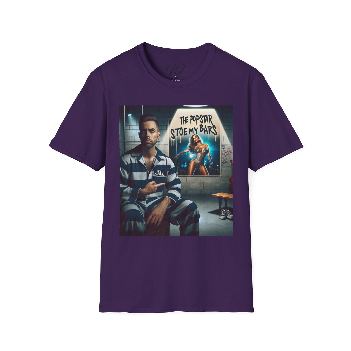 The Popstar Stole My Bars – Inmate Confession Tee
