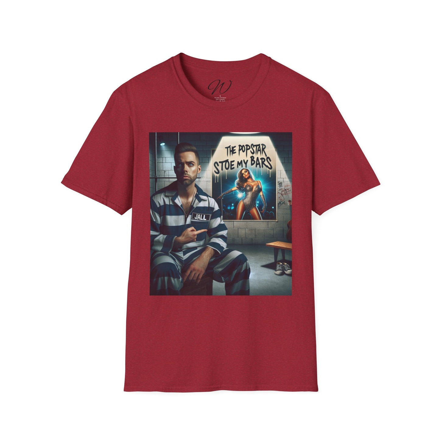 The Popstar Stole My Bars – Inmate Confession Tee