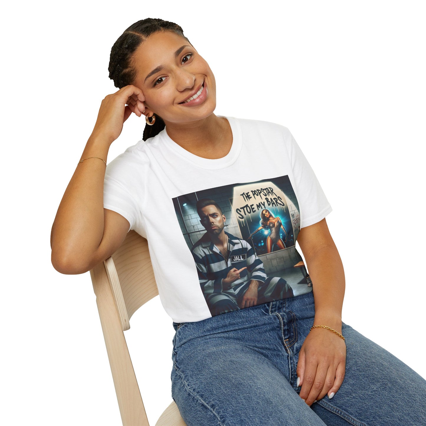 The Popstar Stole My Bars – Inmate Confession Tee