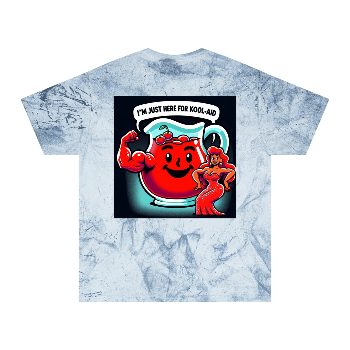 Color Blast Kool-Aid T-Shirt - Perfect for Parties, Retro Vibe, Gift for Friends, Summer Events, Casual Wear