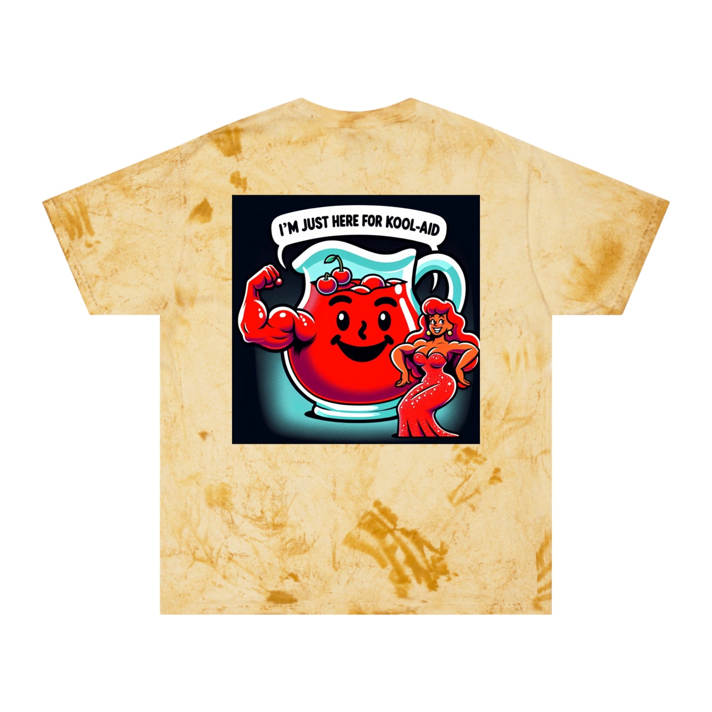 Color Blast Kool-Aid T-Shirt - Perfect for Parties, Retro Vibe, Gift for Friends, Summer Events, Casual Wear
