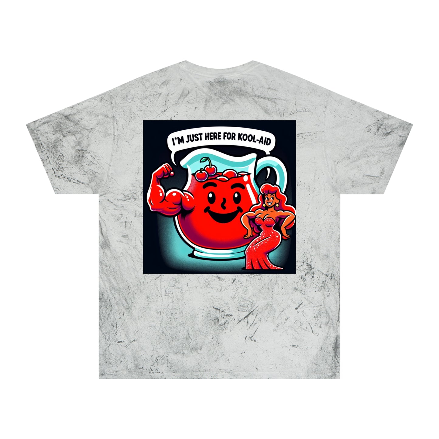 Color Blast Kool-Aid T-Shirt - Perfect for Parties, Retro Vibe, Gift for Friends, Summer Events, Casual Wear