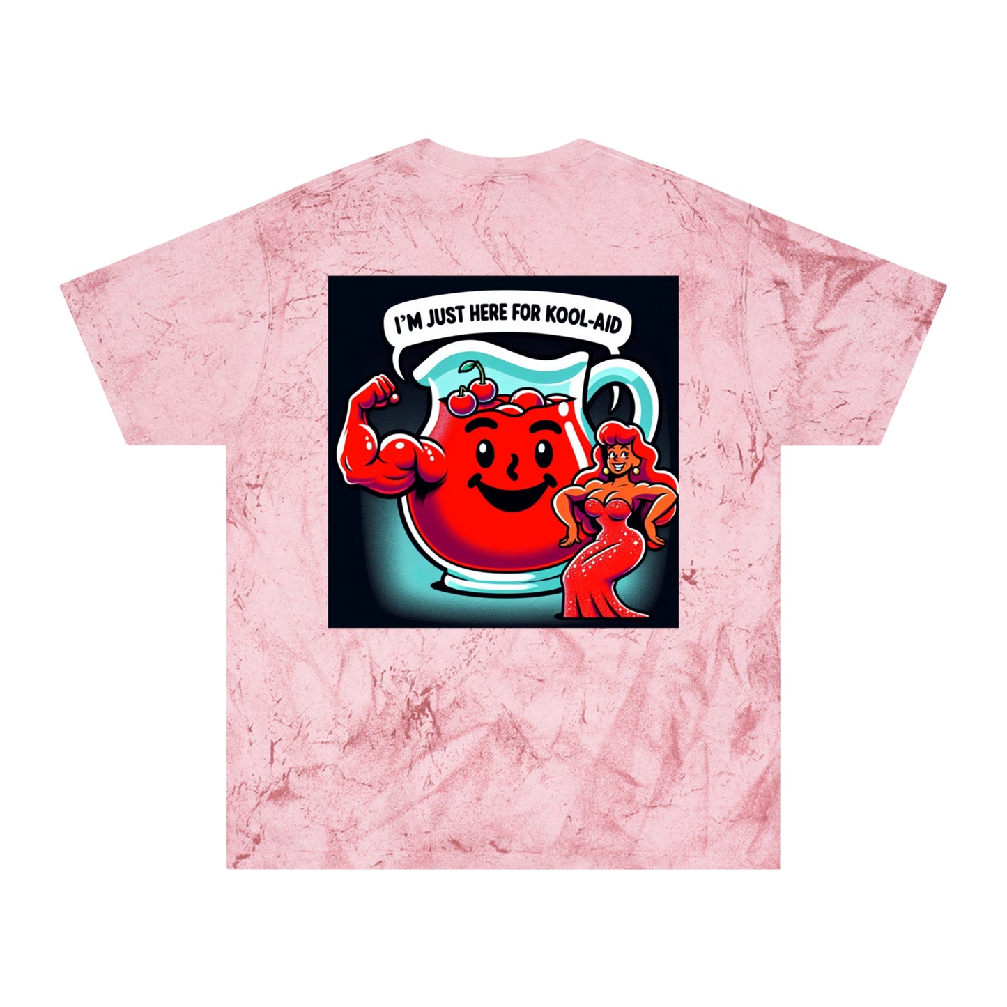 Color Blast Kool-Aid T-Shirt - Perfect for Parties, Retro Vibe, Gift for Friends, Summer Events, Casual Wear